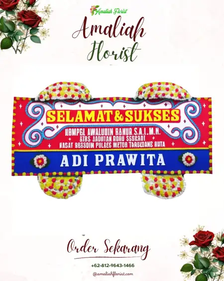 Papan Bunga Ucapan Selamat Kuningan Timur